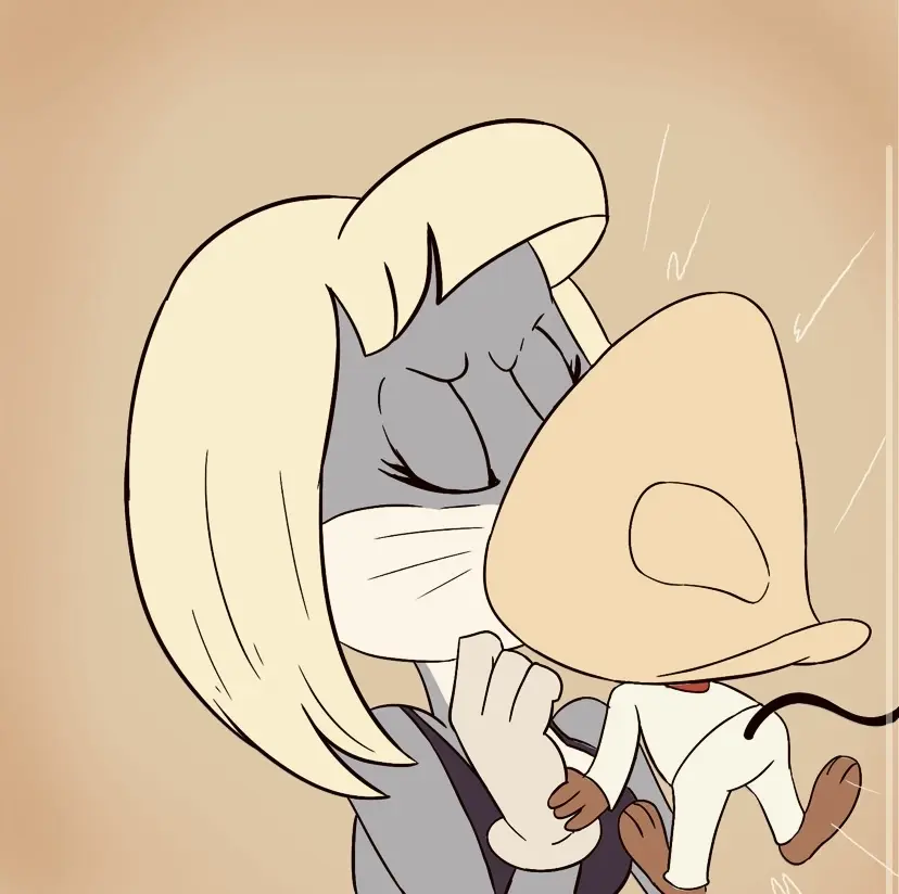 Image clothing,hi_res,1boy,gloves,male,big_butt,futanari,intersex,teeth,hair,anthro,2d,blonde_hair,lips,half-closed_eyes,gay,red_lipstick,fur,genitals,grey_body,grey_fur,mammal,makeup,lipstick,girly,kissing,long_ears,furniture,handwear,lagomorph,leporid,rabbit,buckteeth,whiskers,red_lips,looney_tunes,warner_brothers,bugs_bunny,jinasault,gay_kissing,speedy_gonzales