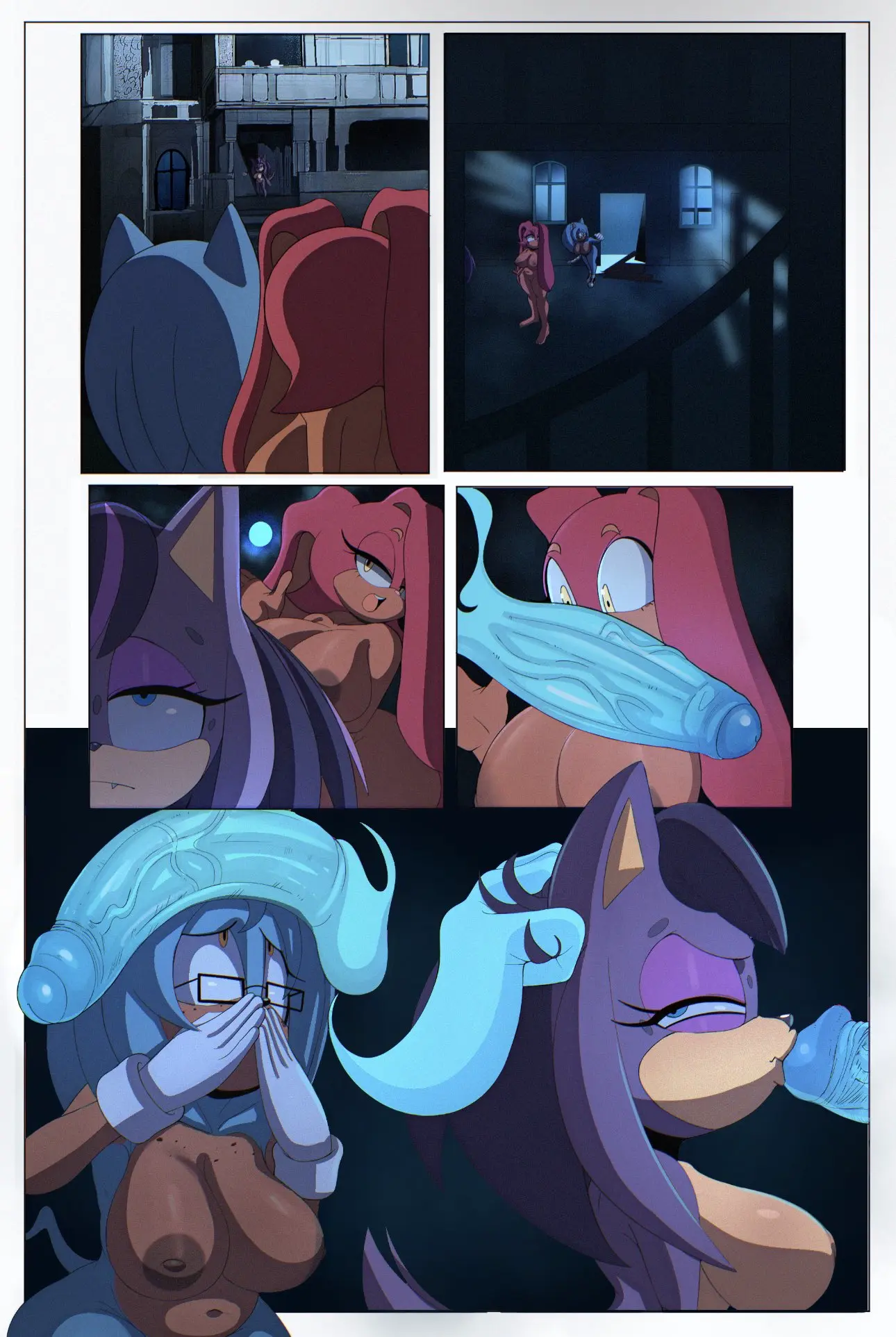 Image big_breasts,breasts,female,large_breasts,penis,gradient_hair,dark_skin,eyelashes,2d,naked,blowjob,comic,comic_page,eyeshadow,2d_(artwork),oc,large_penis,naked_female,large_ass,penis_on_face,mobian_(species),a_name_for_me,hereapathy,sonic_(series)penis