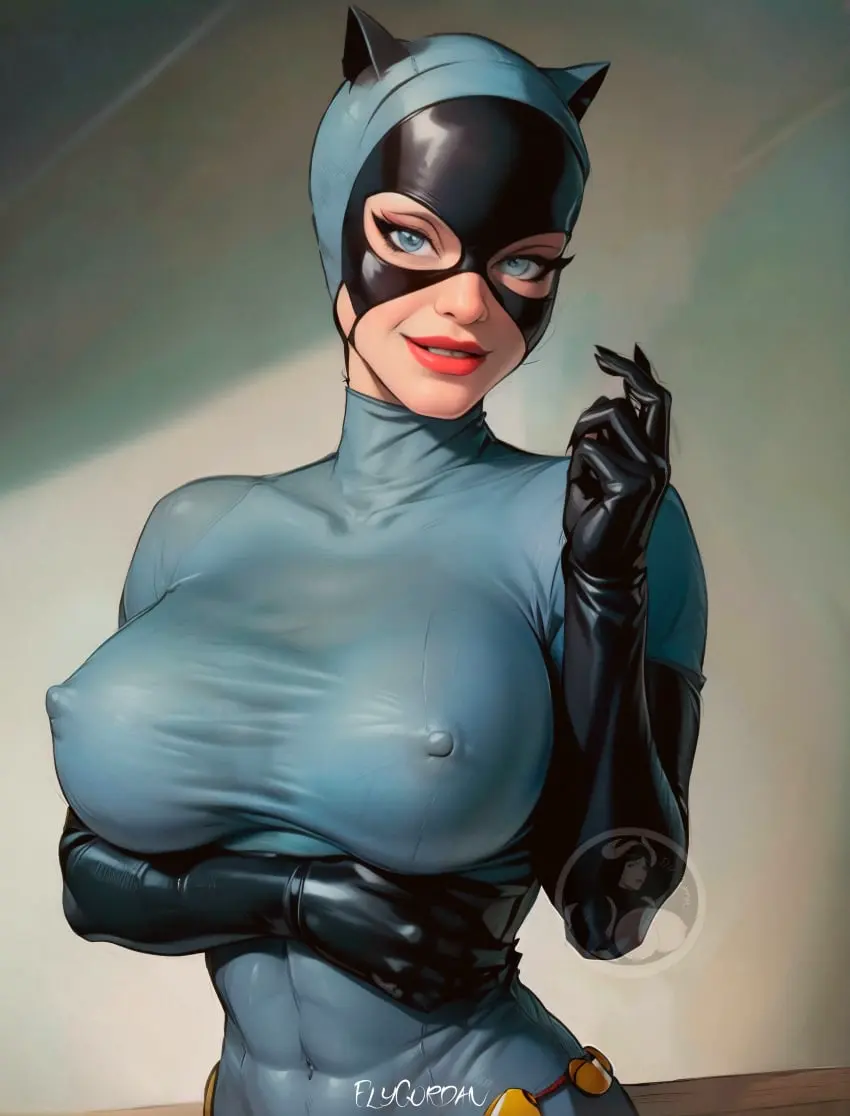 Image 1girls,big_breasts,breasts,female,female_only,nipples,solo,blue_eyes,milf,catgirl,ai_generated,huge_breasts,busty,red_lipstick,latex,big_nipples,batman_(series),dc,dc_comics,nipples_visible_through_clothing,catwoman,selina_kyle,supervillainess,villainess,latex_suit,masked_female,dcau,batman:_the_animated_series,catsuit,elygordan,elygordanart,catwoman_(dcau),catgirl_costume