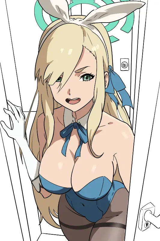 Image big_breasts,breasts,female,blue_archive,asuna_(blue_archive),bunny_ears,bunny_girl,big_thighs,bunnysuit,bunny_costume