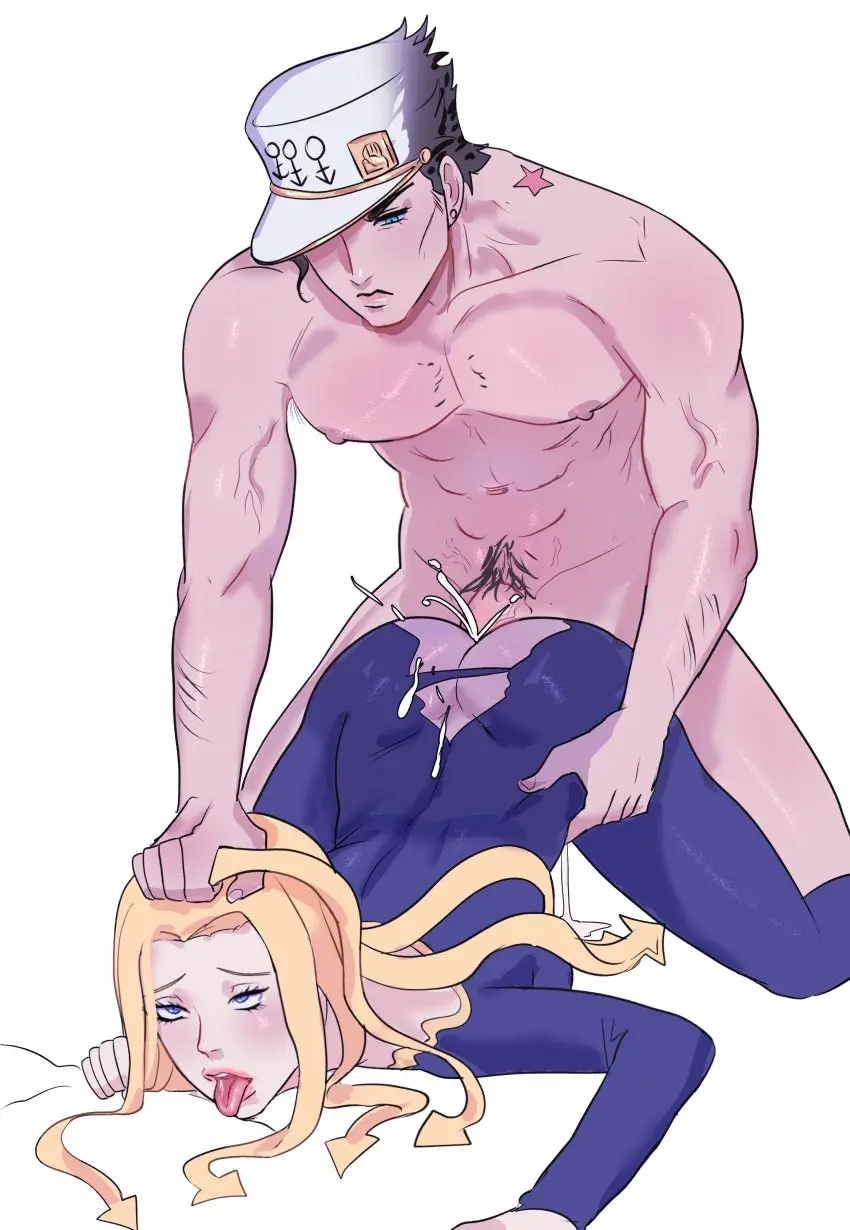 Image breasts,female,cum,male,pussy,anal,anal_sex,rough_sex,male/female,cum_in_pussy,blonde_hair,vaginal_penetration,jojo's_bizarre_adventure,jotaro_kujo,hato_higashikata,jojolion,vintaro