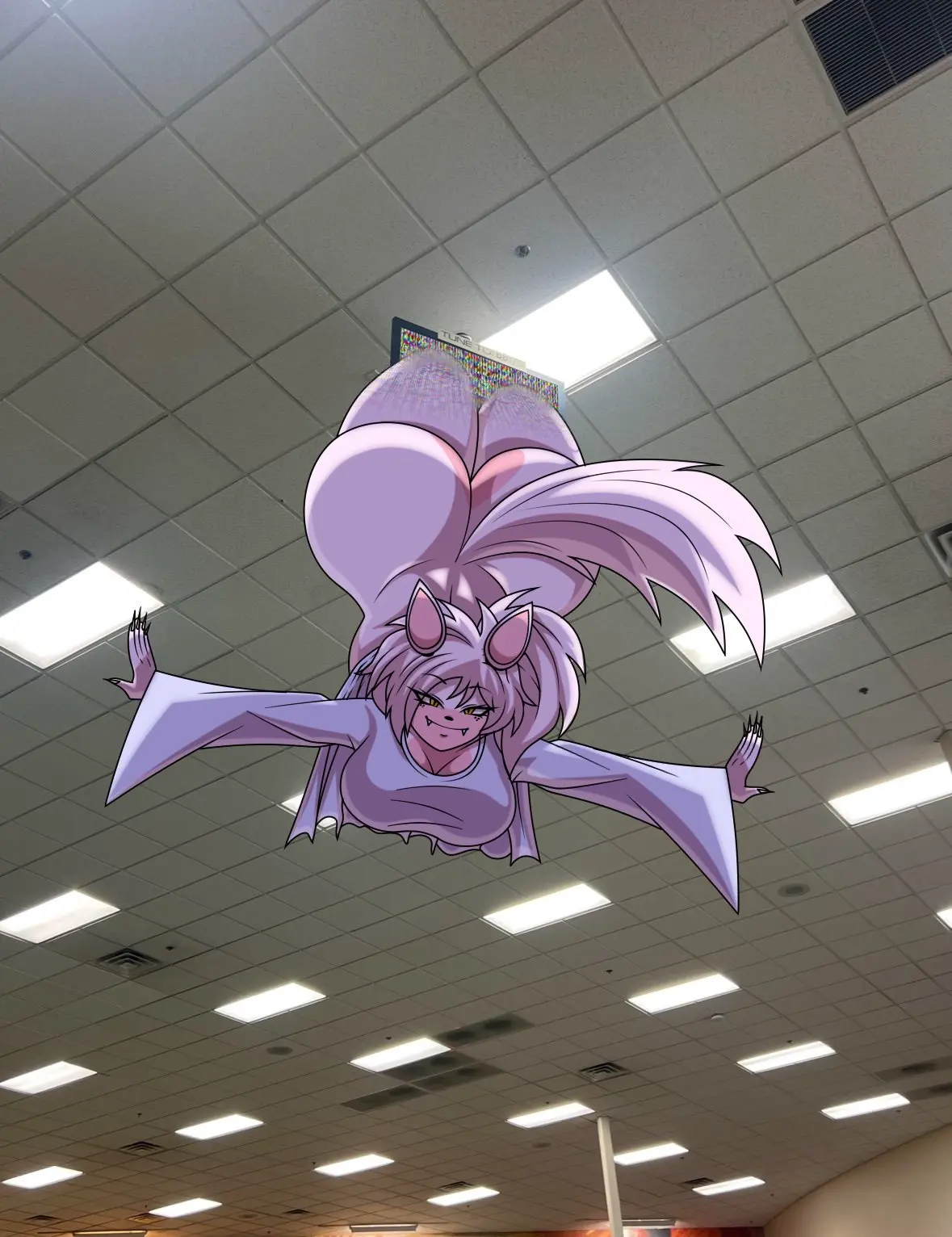 Image female,solo,huge_ass,tagme,five_nights_at_freddy's,five_nights_in_anime,the_tv_that_the_ring_girl_would_break_her_neck_from,mangle_(fnaf),elronnyx,mangle_(fnia)