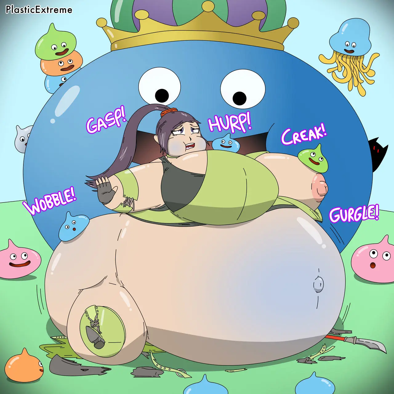Image 1girls,female,colored,tagme,inflation,spherical_inflation,nipple_slip,obese,ass_expansion,breast_expansion,immobile,belly_expansion,dragon_quest,slime_(dragon_quest),healslime,slime_inflation,plasticextreme,full_body_inflation,bubble_slime,color_showing_through_skin,dragon_quest_xi,jade_(dq11),king_slime_(dragon_quest),metal_slime,pink_slime_(dragon_quest),she-slime,slime_stack