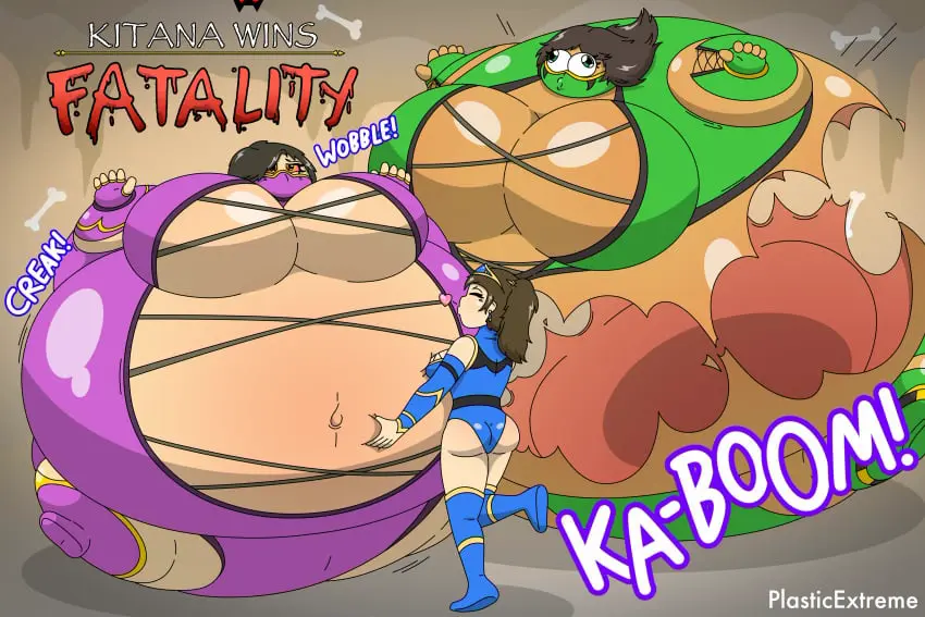 Image female,multiple_girls,colored,tagme,inflation,spherical_inflation,imminent_death,kissing,3girls,sunken_limbs,mortal_kombat,death,kitana,mileena,female_death,jade_(mortal_kombat),klassic_jade,klassic_kitana,bursting,popping,plasticextreme,kiss_of_death,klassic_mileena