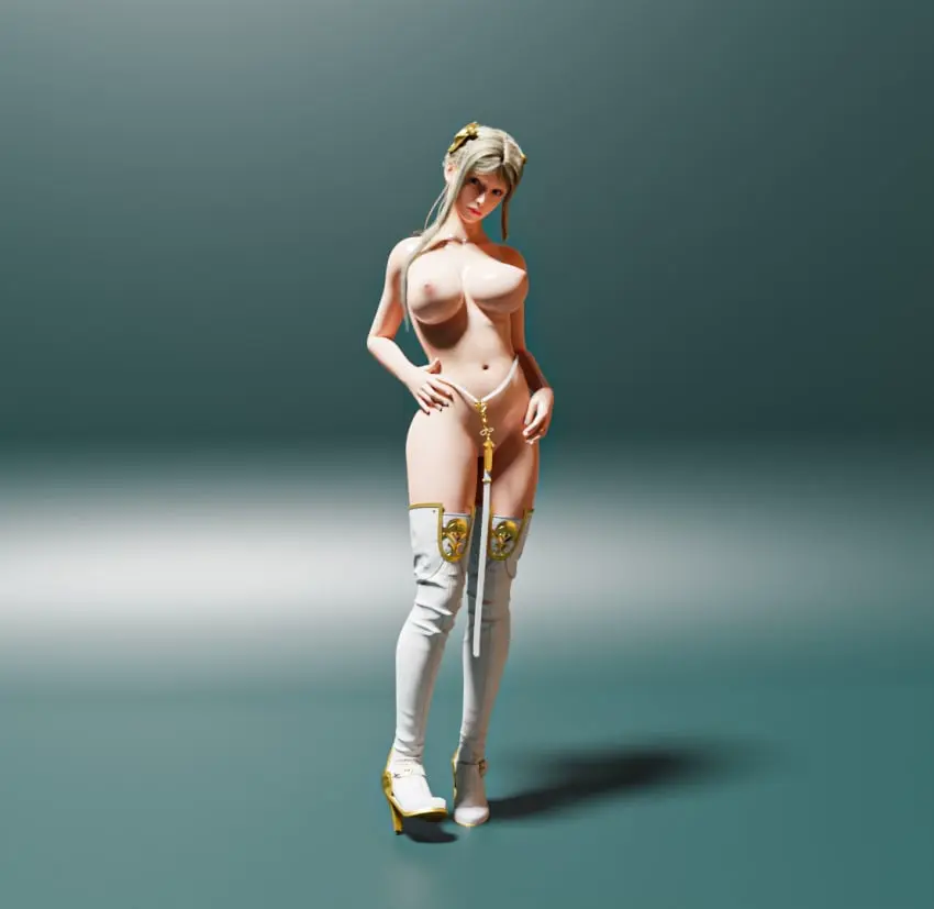 Image 1girls,big_breasts,breasts,female,female_only,light-skinned_female,light_skin,long_hair,nipples,solo,standing,nude,areolae,nude_female,3d,nier:_automata,nier,yorha_commander,vivi3d