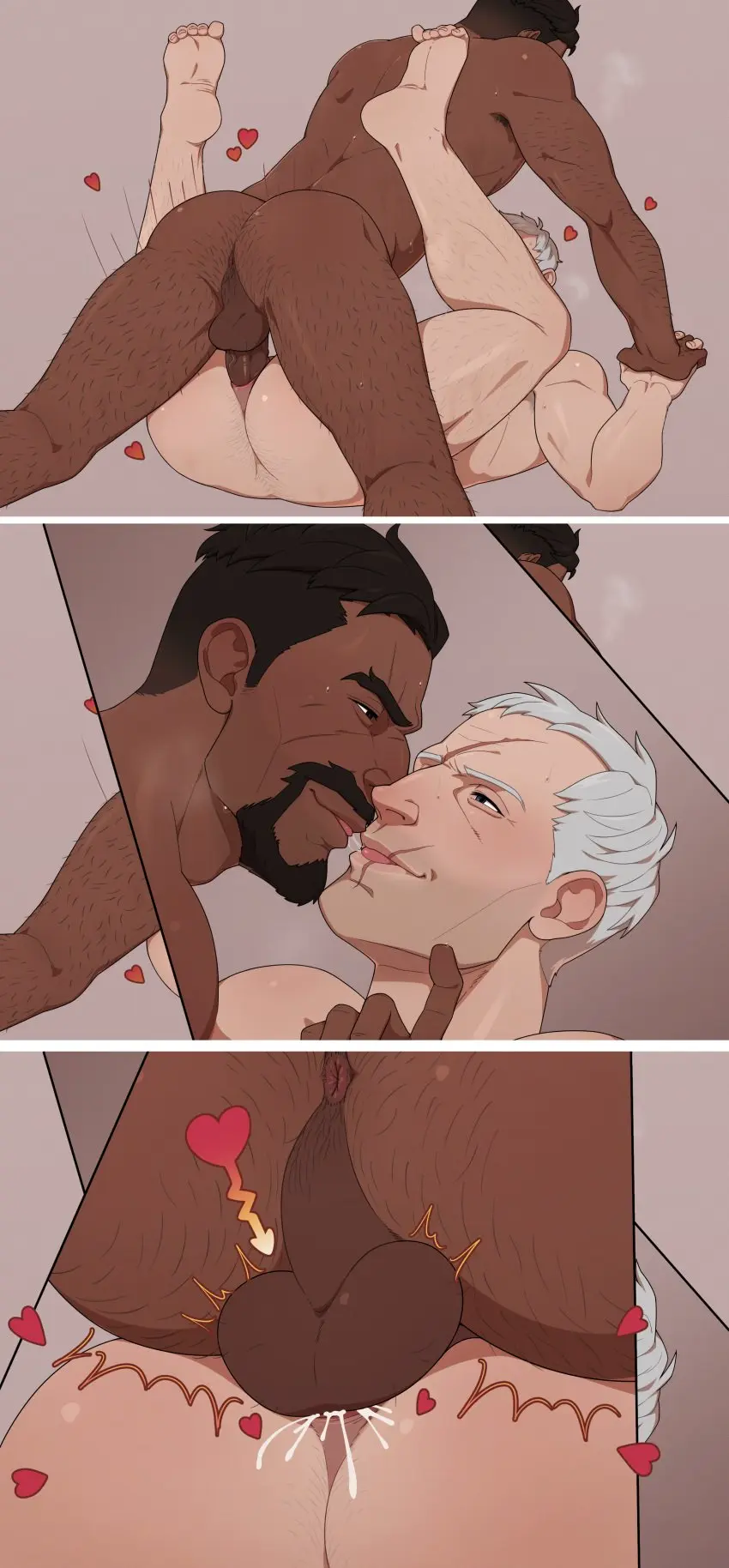 Image cum,male,nude,penis,ass,sex,erection,dark-skinned_male,interracial,muscular,muscular_male,anal,anal_sex,male/male,male_only,yaoi,balls,anus,gay,gay_sex,penetration,bara,kissing,boner,activision,beard,male_penetrated,male_penetrating_male,overwatch,overwatch_2,gay_anal,blizzard_entertainment,daddy,masculine_male,mature_male,soldier_76,smith_(ardp13),smithswhc,gabriel_reyes,jack_morrison,reaper