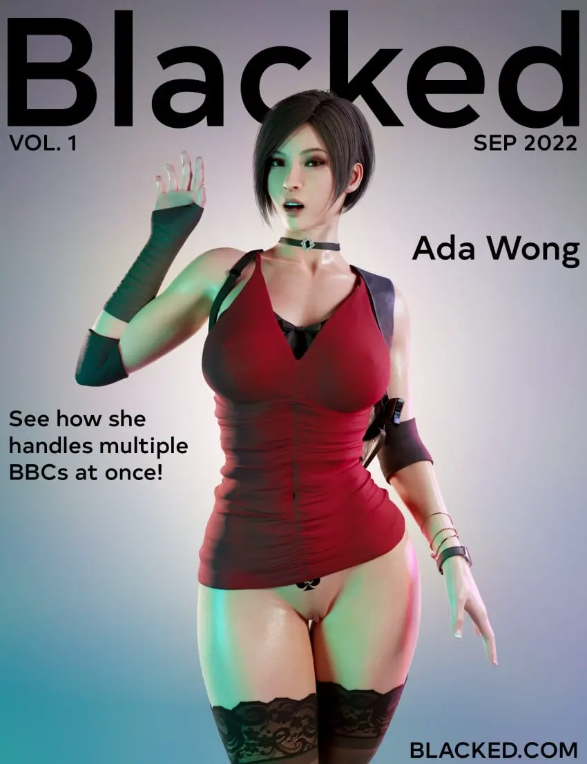 Image female,black_hair,nude,pussy,short_hair,uncensored,3d,queen_of_spades,pervert,resident_evil,ada_wong,blacked,red_skirt,magazine_cover,sex_invitation,sexiieensfw