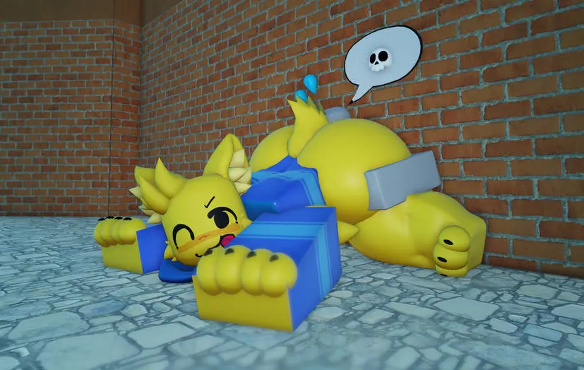 Image male,furry,ass,big_ass,thick_thighs,massive_ass,femboy,tagme,gay,3d,roblox,robloxian,smothering,noob,ass_smothering,smothering_ass,chlorinecats