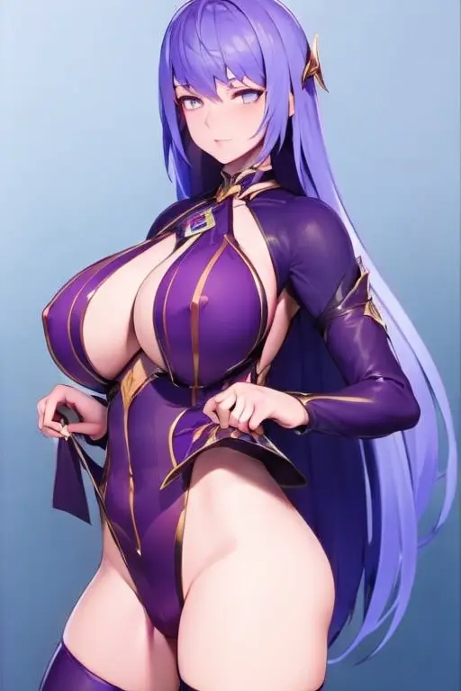 Image breasts,female,looking_at_viewer,ai_generated,tagme,throne,seal