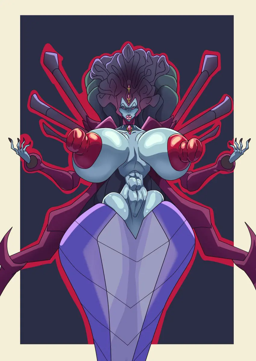 Image big_breasts,breasts,female,nipples,pussy,milf,muscular,areolae,solo_female,monster,monster_girl,erect_nipples,muscular_female,alien,alien_girl,alien_humanoid,daysy,alien_(space_king),daysymarunss,space_king