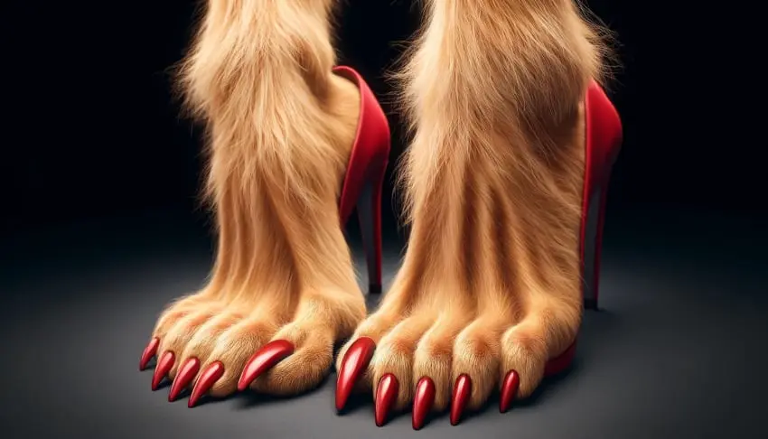 Image 1girls,female,muscular,ai_generated,foot_fetish,high_heels,toe_claws,toenail_polish,muscular_female,foot_focus,muscular_legs,red_nails,classy