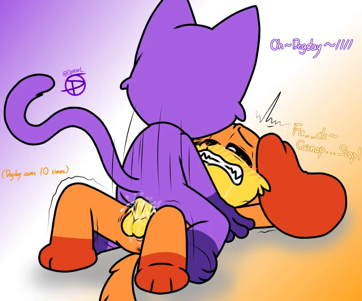 Image simple_background,cum,male,anal,anal_sex,cum_in_ass,male_only,cum_inside,purple_fur,purple_skin,gay,gay_sex,dialogue,orange_body,purple_body,furry_only,no_humans,orange_skin,orange_fur,moaning,simple_shading,critters_(poppy_playtime),poppy_playtime,poppy_playtime_(chapter_3),smiling_critters,catnap_(poppy_playtime),dogday_(poppy_playtime),post_orgasm_torture,after_orgasm_torture,palatis