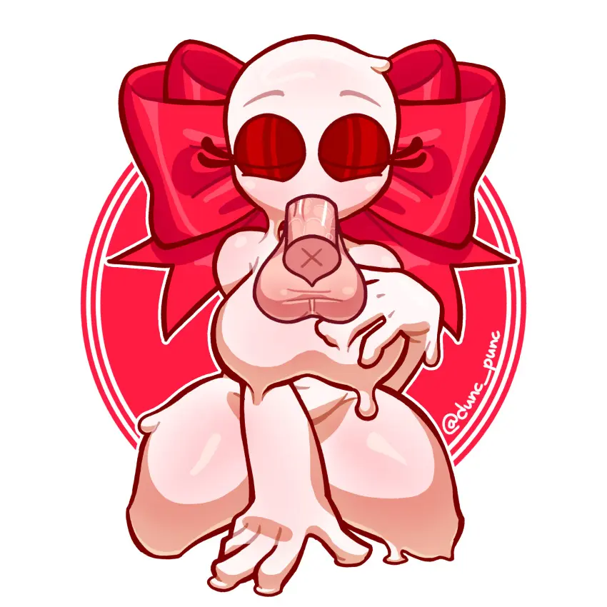 Image 1girls,big_breasts,bow,breasts,female,female_only,hi_res,large_breasts,shiny_skin,simple_background,nude,oral,penis,thighs,white_skin,fellatio,kneeling,wide_hips,eyelashes,eyelids,solo_focus,balls,nude_female,absurd_res,busty,closed_eyes,oral_sex,on_knees,2024,disembodied_penis,dripping,smirk,bald,ribbons,white_eyes,raised_eyebrows,hand_on_breast,wet_penis,big_hands,red_bow,big_bow,hand_on_floor,marshmallow,cel_shading,spit_trail,sticky,nochturnal,fuck_me_eyes
