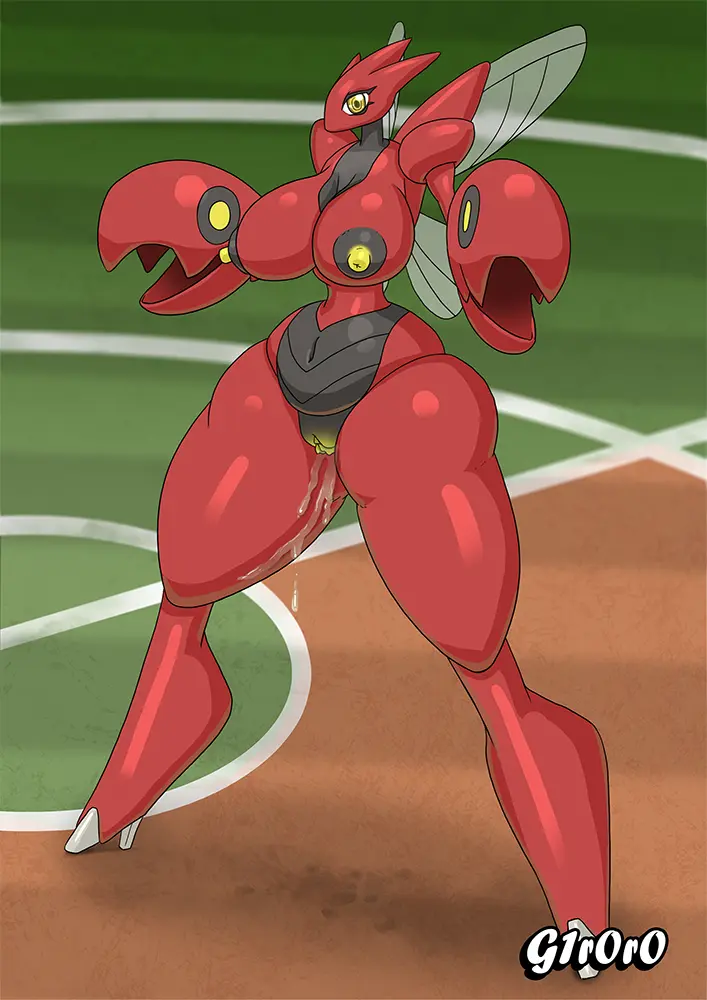 Image breasts,female,nipples,pokemon,pokemon_(species),pussy,yellow_eyes,areolae,anthro,tagme,pussy_juice,alternate_version_available,claws,insects,pussy_juice_drip,insect_girl,insect_wings,scizor,g1r0r0