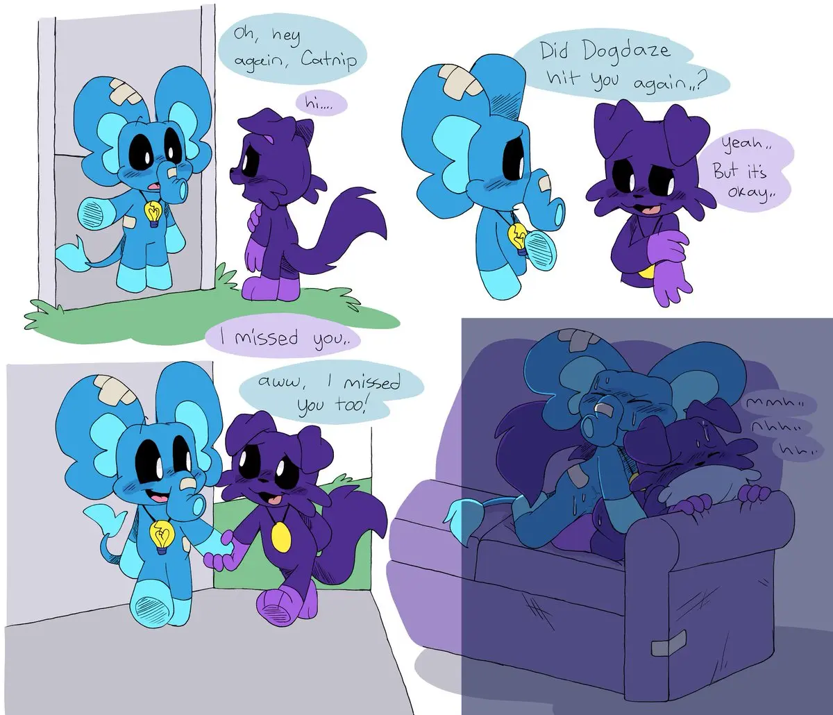 Image male,sex,anal,anal_sex,male_only,anthro,purple_fur,purple_skin,tagme,gay,gay_sex,dialogue,blue_body,purple_body,furry_only,anthro_only,no_humans,blue_fur,sofa,blue_skin,anthro_on_anthro,no_visible_genitalia,living_room,critters_(poppy_playtime),poppy_playtime,poppy_playtime_(chapter_3),smiling_critters,pachi_rizuu,palatis,catnip_(pachi_rizuu),hubba_hubbaphant_(pachi_rizuu)