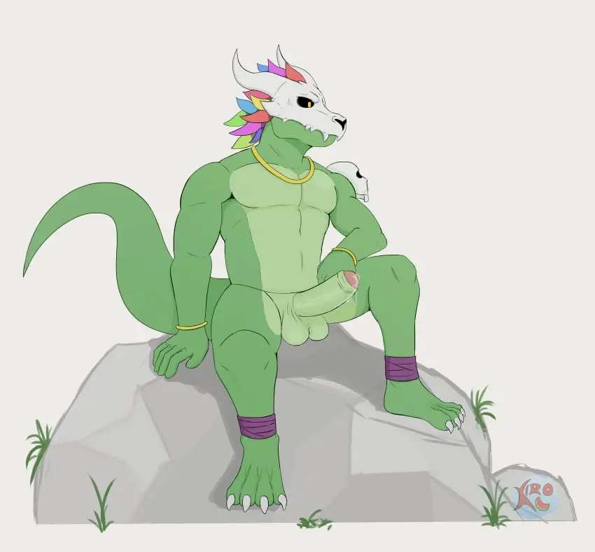 Image hi_res,solo,male,nude,erection,humanoid,male_only,anthro,animal_humanoid,sitting,absurd_res,genital_fluids,bodily_fluids,genitals,precum,reptile,scalie,male_focus,boner,lizard_humanoid,reptile_humanoid,scalie_humanoid,lizardman,terraria,witch_doctor_(terraria)