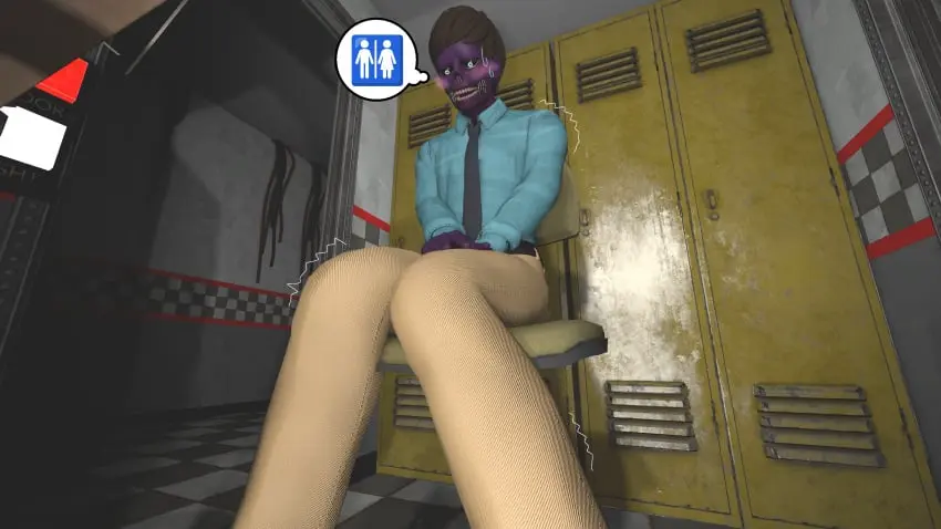 Image blush,solo,male,sweat,male_only,purple_skin,heavy_blush,brown_hair,sweatdrop,3d,sweating,purple_body,fully_clothed,uniform,emoji,shaking,blushing,peeing,source_filmmaker,five_nights_at_freddy's,fully_clothed_male,omorashi,no_nude,shivering,michael_afton,yuuki_momofox,desperation,fully_clothed_human,have_to_pee,pee_desperation,pee_holding,toilet_emoji