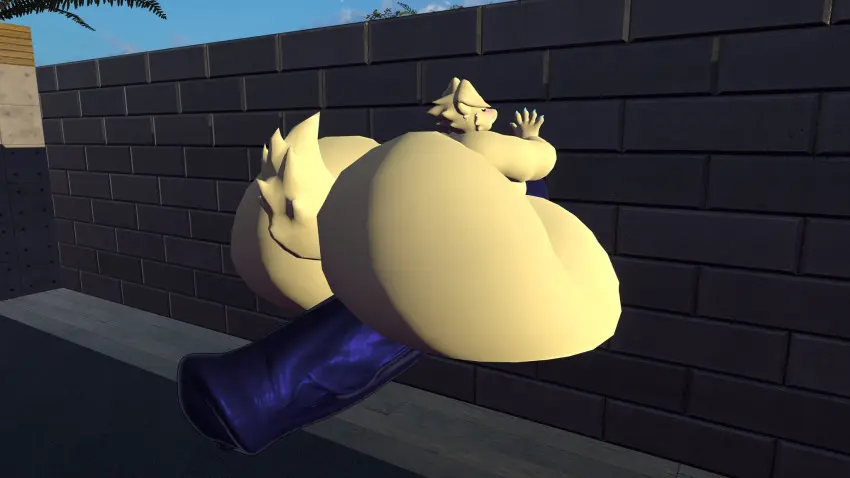 Image big_breasts,breasts,male,furry,big_ass,bubble_butt,huge_ass,thick_thighs,wide_hips,hyper_ass,overweight,moobs,fernretriever