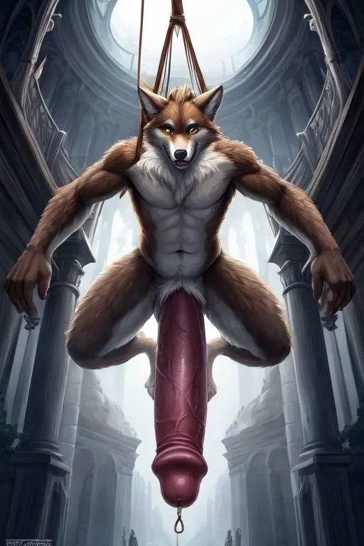 Image male,penis,furry,ai_generated,male_only,huge_cock,thick_penis,male_focus,long_penis,furry_penis