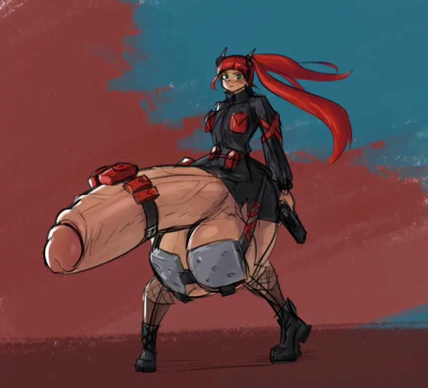 Image breasts,clothed,clothing,human,light_skin,long_hair,mostly_clothed,solo,standing,penis,red_hair,1futa,erection,futanari,intersex,light-skinned_futa,areolae,balls,cock,testicles,futa_only,big_balls,dickgirl,huge_balls,large_penis,enormous_penis,hyper_balls,hyper_penis,hyper_testicles,large_balls,large_testicles,gigantic_balls,gigantic_penis,gigantic_testicles,hyper,big_cock,massive_penis,enormous_cock,gun,balls_bigger_than_head,large_cock,big_testicles,huge_testicles,massive_balls,massive_cock,enormous_balls,gigantic_cock,bananarama_(artist),balls_armor