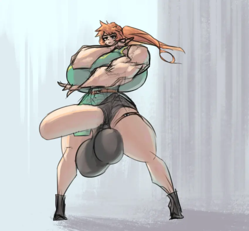 Image breasts,clothed,clothing,human,light_skin,long_hair,mostly_clothed,solo,standing,penis,big_penis,1futa,erection,futanari,intersex,light-skinned_futa,muscular,balls,huge_cock,cock,testicles,futa_only,big_balls,dickgirl,huge_balls,large_penis,large_balls,large_testicles,sketch,big_cock,muscular_arms,large_cock,big_testicles,huge_testicles,bananarama_(artist)