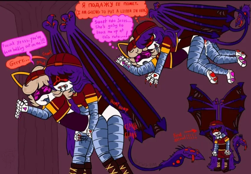 Image 1girls,female,red_eyes,pussy,sex,1futa,futa_on_female,futanari,humanoid,intersex,cum_in_pussy,cum_inside,2d,purple_hair,penetration,yuri,female_penetrated,lesbian_sex,robot,robot_girl,robot_humanoid,robot_futa,murder_drones,screen_face,doll_(murder_drones),lizzy_(murder_drones),wywyrm