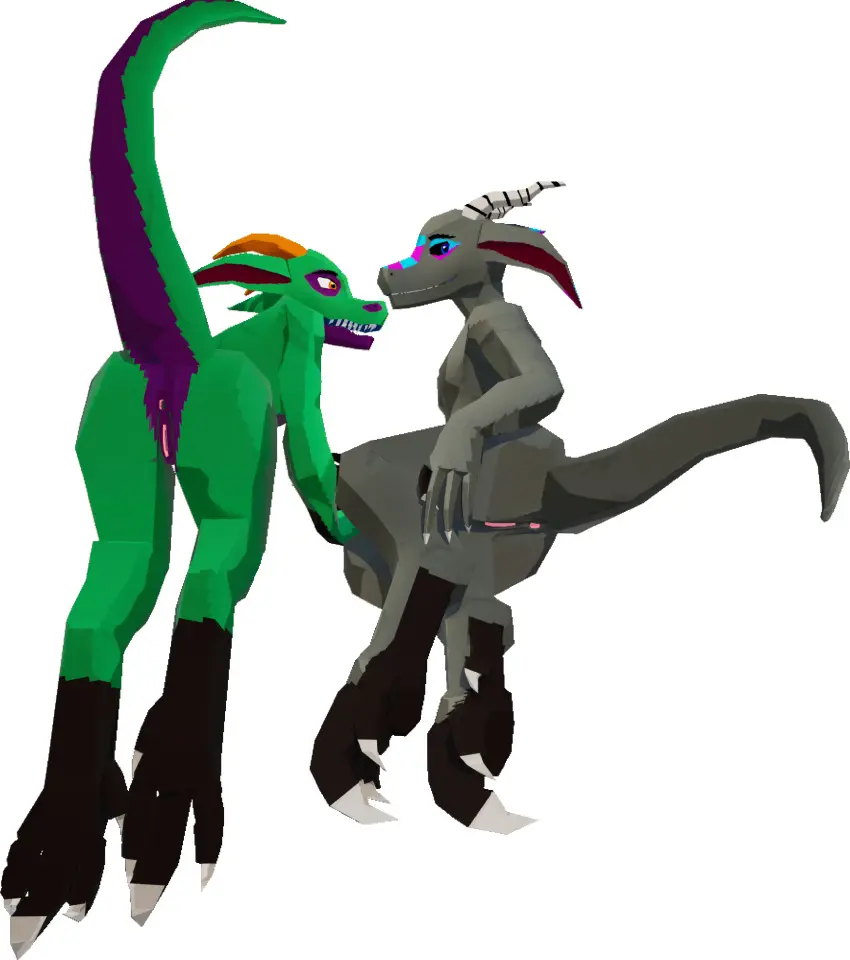Image female,hi_res,nude,pussy,tail,ass,duo,anthro,anus,3d,presenting,genitals,claws,horn,all_fours,reptile,scalie,female/female,presenting_hindquarters,raised_tail,kobold,transparent_background,alpha_channel,low_poly,kobold_dellarte,kret,sek