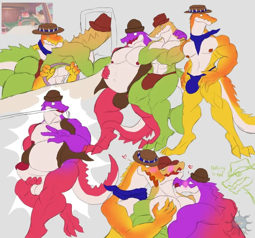 Image blush,clothed,clothing,hi_res,nipples,open_mouth,smile,group_sex,male,navel,nude,penis,tail,threesome,tongue_out,tongue,underwear,hat,sex,erection,humanoid,humanoid_penis,headwear,muscular,muscular_male,male/male,male_only,belly,headgear,balls,anthro,absurd_res,bulge,masturbation,genitals,mammal,biceps,muscular_anthro,pecs,reptile,scalie,abs,humanoid_genitalia,penile,group,heart_symbol,trio,hug,crocodilian,food,the_amazing_digital_circus,food_creature,pec_grab,candy,dessert,glitch_productions,gummigoo_(the_amazing_digital_circus),gummy_(food),living_candy,kissing_neck,gummy_creature,chad_(the_amazing_digital_circus),max_(the_amazing_digital_circus),daikuhiroshiama