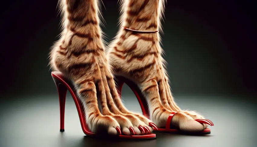 Image 1girls,female,feet,ai_generated,foot_fetish,high_heels,toe_claws,toenail_polish,foot_focus,red_nails,classy