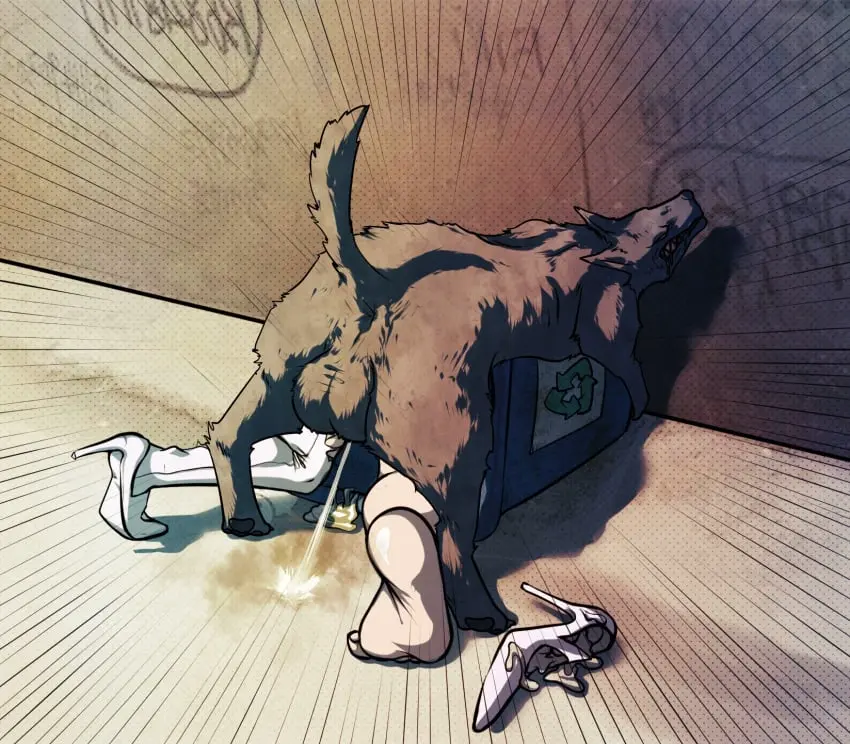 Image female,human,cum,male,penis,pussy,male/female,cum_in_pussy,cum_inside,vaginal_penetration,heels,canine,interspecies,rape,female_human,dubious_consent,pussy_ejaculation,canine_penis,feral,zoophilia,interspecies_sex,torn_clothing,anal_penetration,feral_penetrating,mounting,feral_on_female,dog,alleyway,prostitute,canine_on_human,torn_legwear,impregnation_risk,toe_curl,interspecies_rape,cum_on_shoes,stuck_in_object,recycle_bin,bai_yi_(path_to_nowhere),path_to_nowhere,non-human_rapist