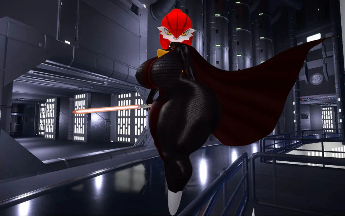 Image big_breasts,breasts,female,pokemon,pokemon_(species),big_ass,bubble_butt,huge_ass,thick_thighs,wide_hips,anthro,tagme,anthro_only,pokémon_(species),crossover,star_wars,gardevoir,zer0264,may_the_4th_be_with_you,cinder_(zer0264)