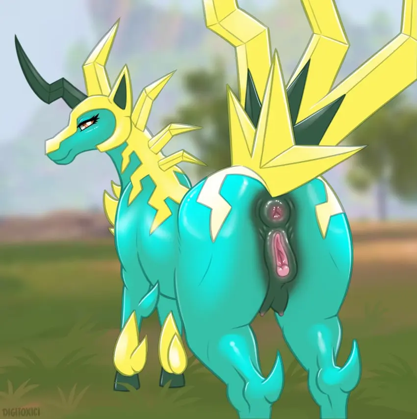 Image breasts,female,hi_res,smile,solo,pussy,ass,anus,presenting,genitals,mammal,rear_view,horn,outside,presenting_hindquarters,animal_genitalia,feral,pal_(species),palworld,pocketpair,presenting_pussy,animal_pussy,crotchboobs,equine_genitalia,equine_pussy,equid,puffy_anus,field,digitoxici,univolt