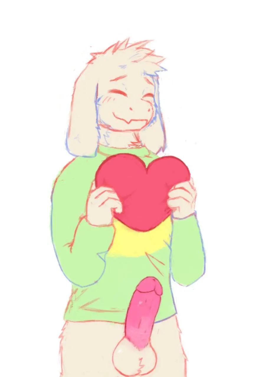 Image clothed,clothing,hi_res,simple_background,smile,solo,1boy,male,penis,furry,humanoid,male_only,hair,anthro,2d,fur,genitals,mammal,furry_only,anthro_only,mammal_humanoid,undertale,furry_male,caprine,undertale_(series),asriel_dreemurr,anthro_male,humanoid_male,humanoid_only,saint1596321qqq