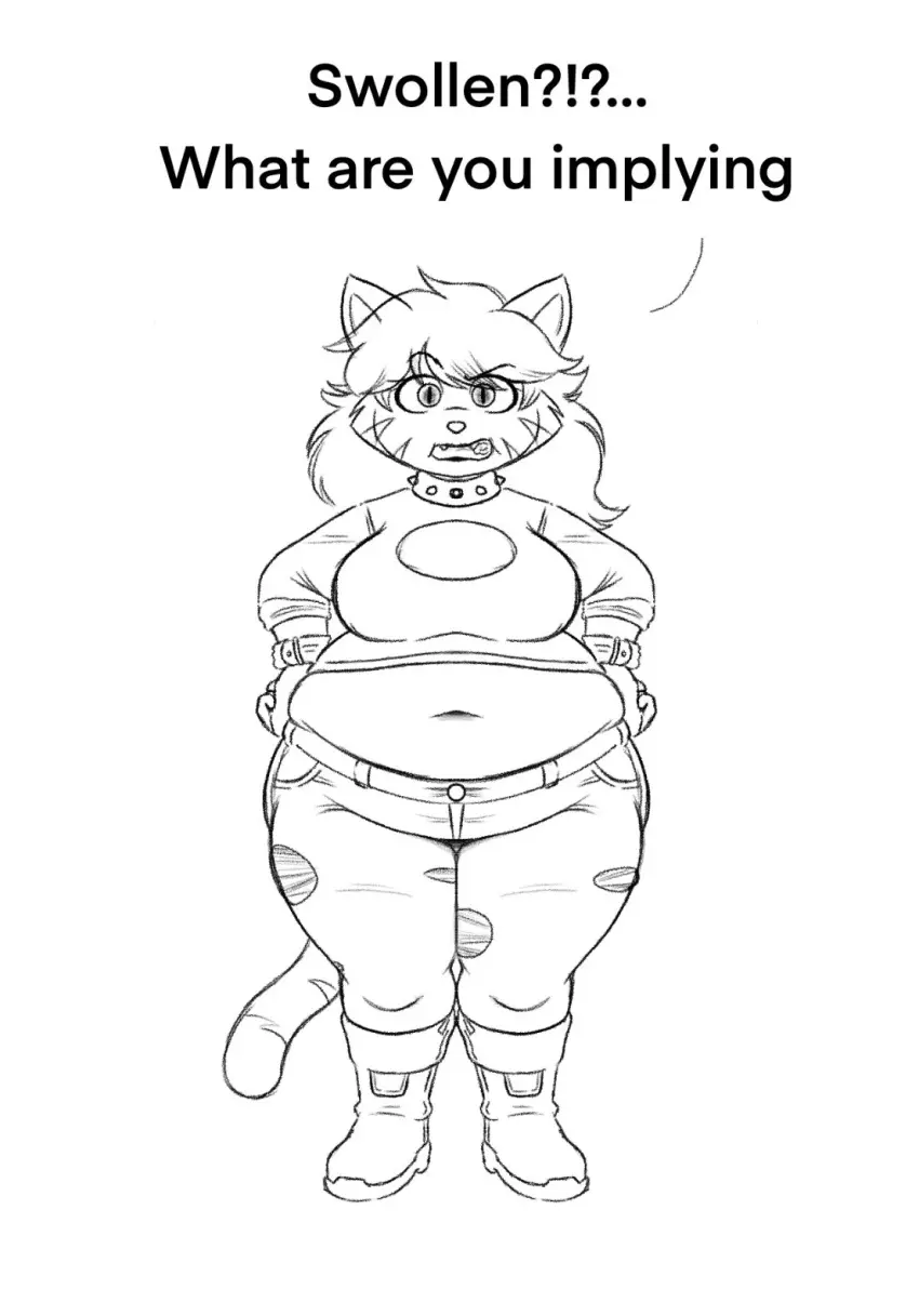 Image big_breasts,breasts,female,furry,thick_thighs,wide_hips,cleavage,tagme,chubby,frisk_lk