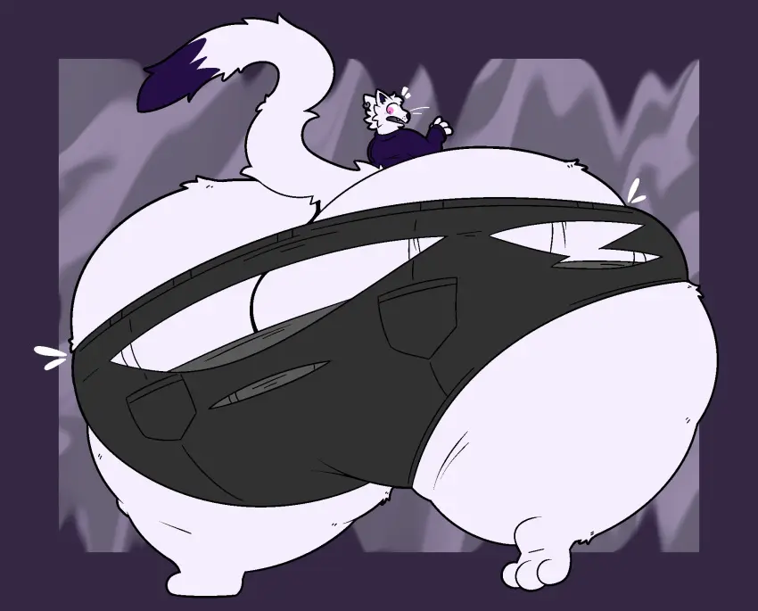 Image furry,big_ass,bubble_butt,huge_ass,thick_thighs,wide_hips,tagme,artist_request,hyper_ass,ripped_clothing