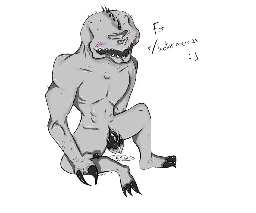 Image blush,female,pussy,vagina,monster,claws,meme,star_wars,no_eyes,blushing,skin,teeth_bared,star_wars:_the_old_republic,knights_of_the_old_republic,knights_of_the_old_republic_2,maesbae,monster_vagina,rakghoul