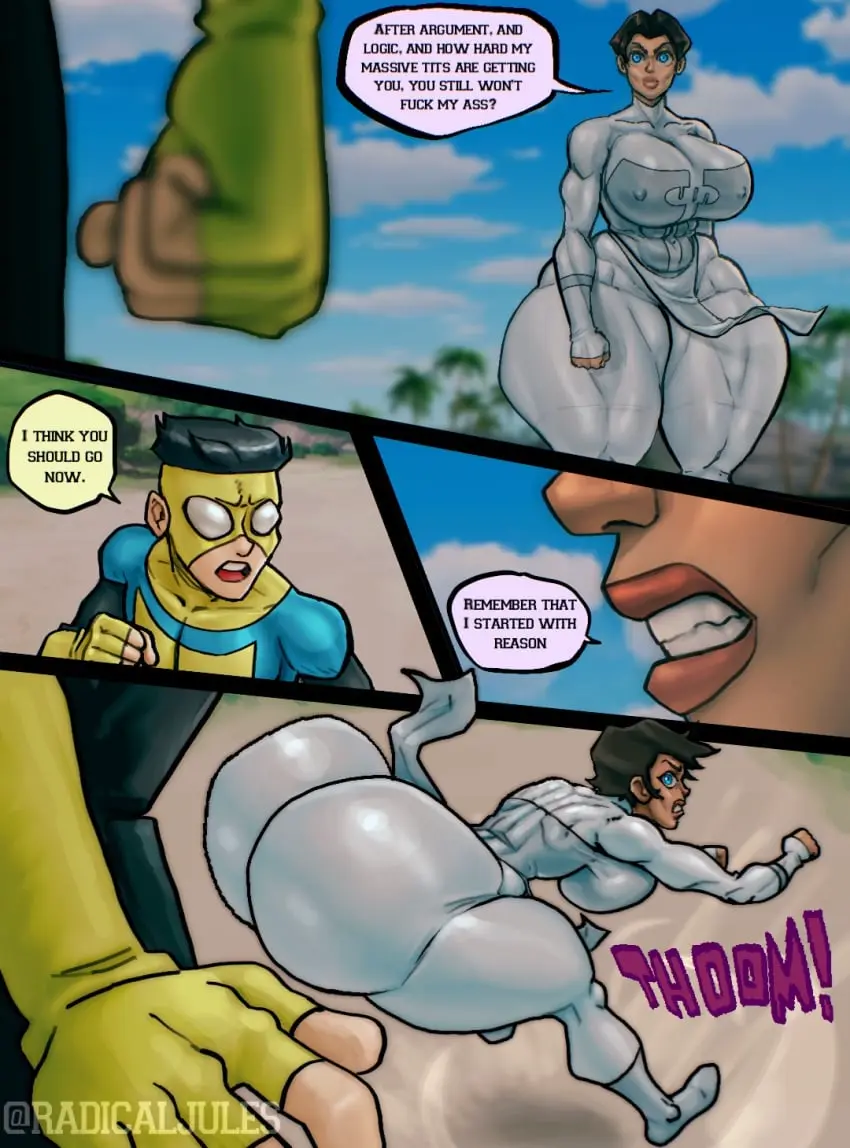 Image breasts,female,huge_ass,muscular,huge_breasts,text,comic,domination,muscular_female,giant_breasts,anissa,invincible,invincible_(tv_series),giant_ass,muscles,invincible_(comics),invincible_(superhero),mark_grayson,muscle_girl,viltrumite_uniform,radicaljules