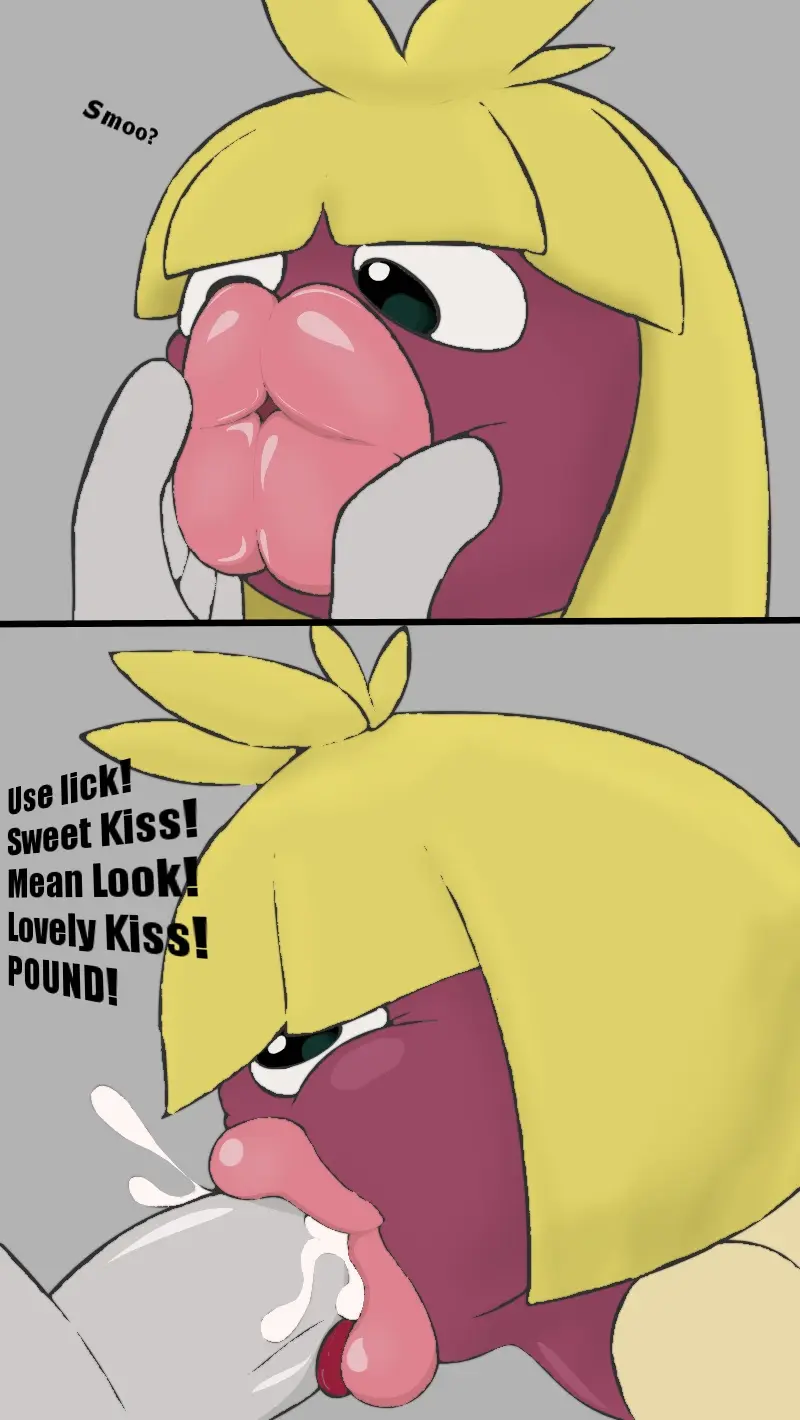 Image female,hi_res,human,cum,cum_in_mouth,male,oral,penis,pokemon,pokemon_(species),tongue,big_penis,sex,duo,fellatio,humanoid,male/female,cum_inside,lips,nintendo,penetration,deepthroat,genital_fluids,bodily_fluids,genitals,mammal,dialogue,thick_lips,oral_penetration,penile,generation_2_pokemon,pokephilia,unknown_artist,pokemon_only,cheek_bulge,neck_bulge,pokemon_move,smoochum