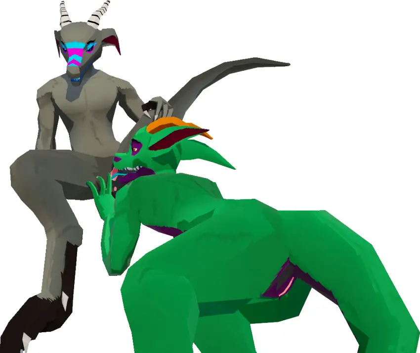Image female,hi_res,male,nude,oral,penis,pussy,tail,tongue_out,tongue,ass,sex,duo,erection,fellatio,intersex,anthro,anus,vaginal_penetration,3d,genitals,claws,horn,cunnilingus,reptile,scalie,cuntboy,penile,animal_genitalia,genital_slit,kobold,transparent_background,alpha_channel,intersex/female,low_poly,kobold_dellarte,kret,sek