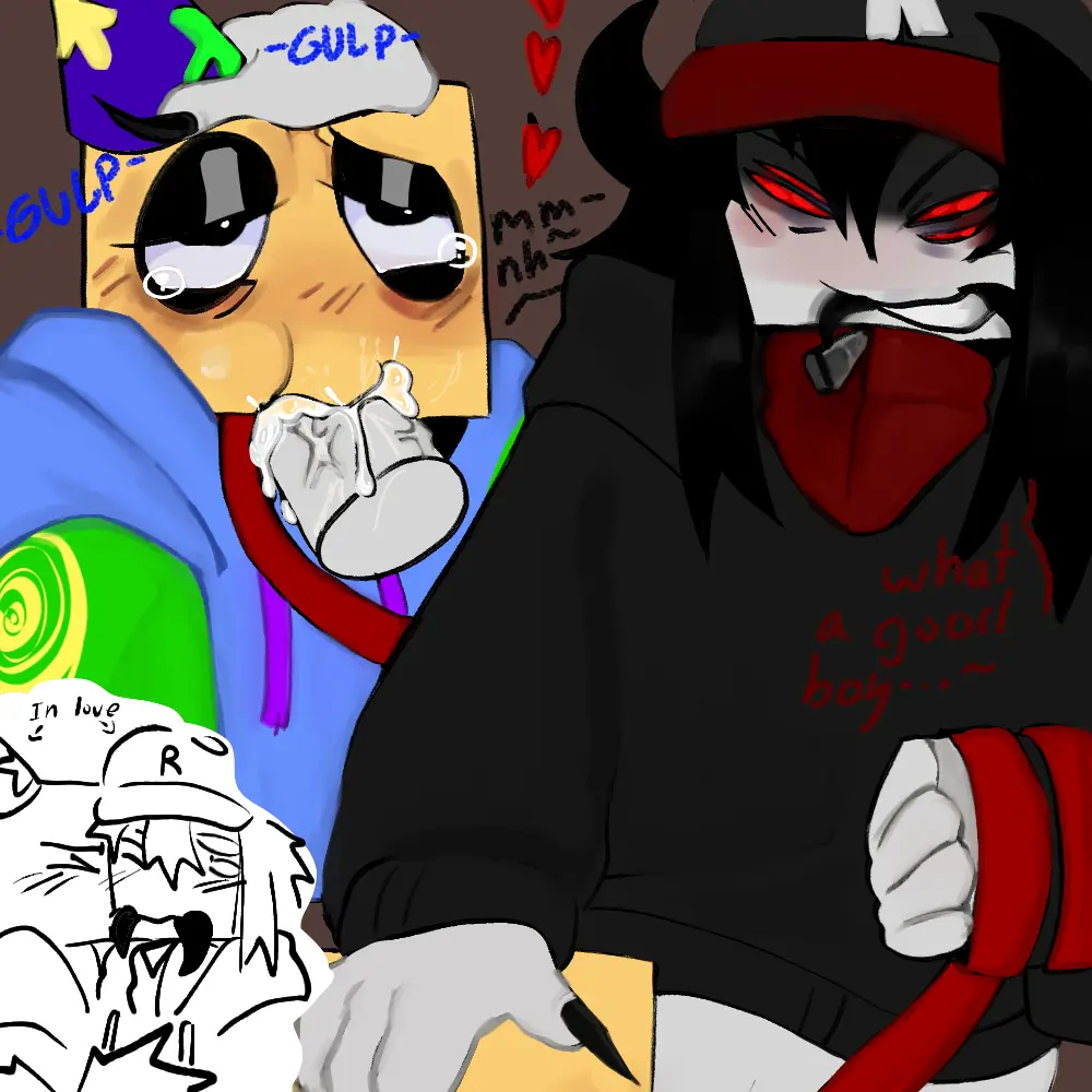 Image cum,hand_on_head,male,oral,penis,2boys,tagme,gay,gay_sex,self_upload,heart,cumming,2024,leash,roblox,robloxian,hearts,leashed_collar,<3,good_boy,petting,petting_head,pest_(regretevator),regretevator,roblox_game,multi_eye,artist_upload,source_request,4_eyes,compliment,gulp,poob_(regretevator),femboyguy