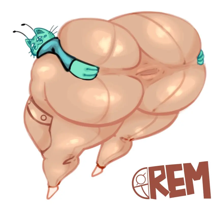 Image 1boy,male,furry,big_ass,huge_ass,thick_thighs,anthro,anus_focus,spread_anus,alien,spread_butt,spread_ass,anus_visible_through_clothes,remiman