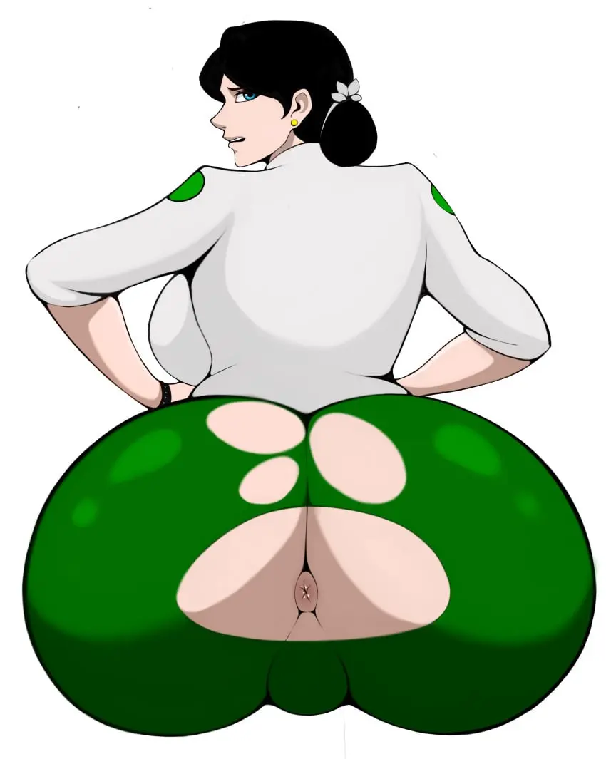 Image big_breasts,breasts,female,hi_res,solo,ass,big_ass,big_booty,milf,original_character,closed_eyes,ass_focus,english_text,oc,nice_ass,ripped_clothing,burmese_teacher,htetlin,myanmar,myanmar_(burma),myanmar_teacher,uniform_top
