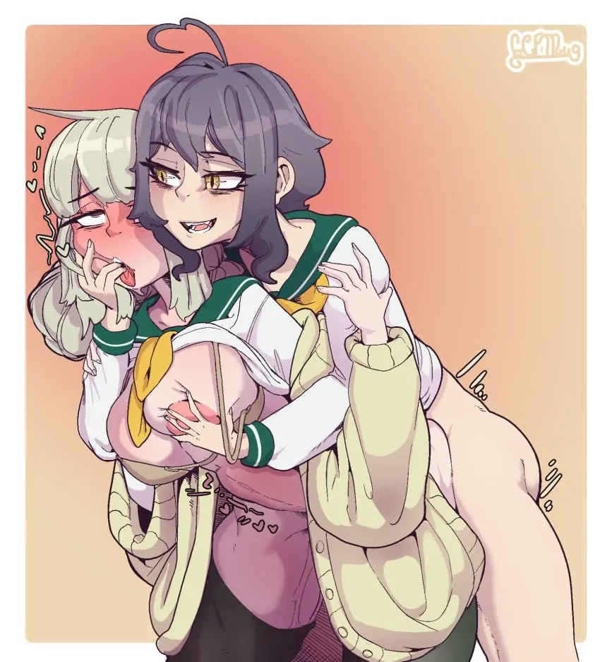 Image 1girls,blush,breasts,clothed,clothing,female,human,large_breasts,light-skinned_female,light_skin,mostly_clothed,standing,penis,tongue_out,tongue,sex,1futa,duo,futa_on_female,futanari,intersex,light-skinned_futa,pleasure_face,huge_cock,2d,schoolgirl,school_uniform,eyes_rolling_back,looking_pleasured,ahoge,penetration,skirt,artist_signature,motion_lines,stomach_bulge,partially_clothed,hearts_around_head,2024,groping,fingers_in_mouth,rolling_eyes,mostly_nude,blushing,futa_with_female,fondling_breast,stomach_deformation,tremble_spikes,implied_futa,mahou_shoujo_ni_akogarete,red_face,grabbing_breast,hiiragi_utena,breast_out,hearts_around_penis,araga_kiwi,grabbing_breast_during_sex,gcfmug