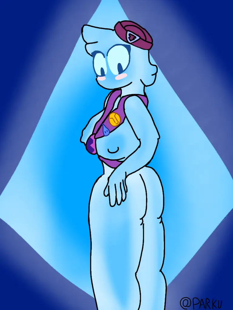 Image big_breasts,breasts,female,looking_at_viewer,blue_hair,big_ass,anthro