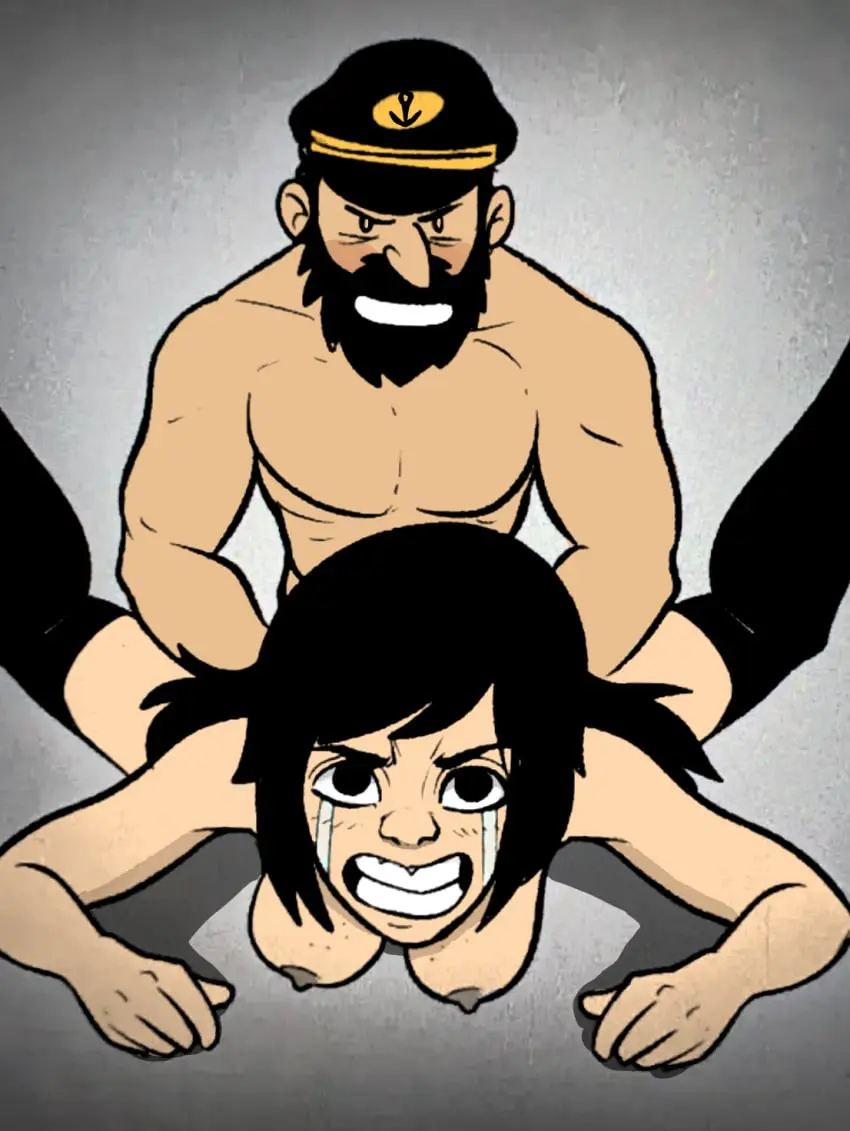 Image 1girls,breasts,female,smile,1boy,male,straight,anal,anal_sex,what,crying,original_character,tearing_up,sex_from_behind,forced,crying_with_eyes_open,rape,fucked_from_behind,tear,tears,fucked_silly,maledom,dilf,older_male,forced_anal,anal_rape,buttsex,bumrape,ms._masmia,captain_haddock,the_adventures_of_tintin