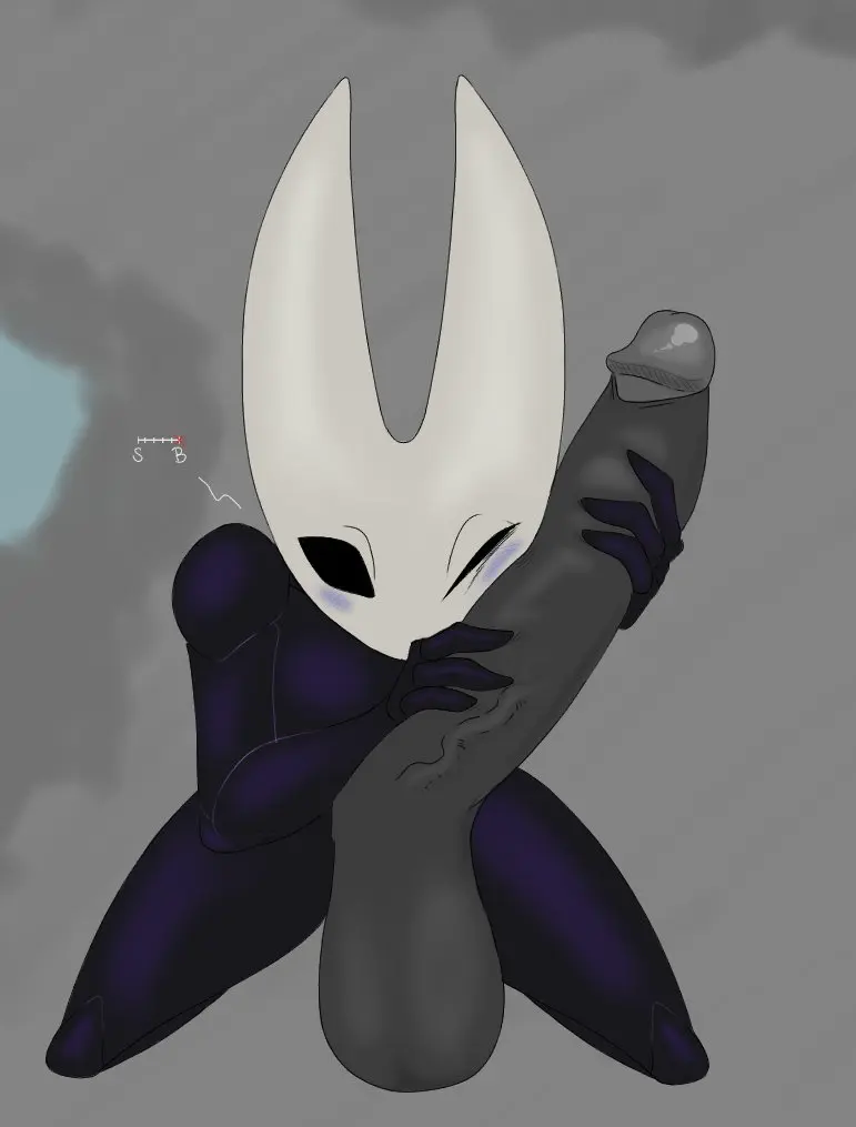Image blush,male,penis,big_penis,erection,kneeling,water,balls,anthro,veiny_penis,one_eye_closed,big_balls,genitals,arthropod,black_body,black_eyes,hollow_knight,horn,hornet_(hollow_knight),team_cherry,biped,white_body,leaning_forward,squish,blush_lines,vein,penile,long_penis,penis_on_face,holding_penis,arachnid,spider,leaning,penis_worship,face_squish,segmented_body,penis_against_cheek,jizzus