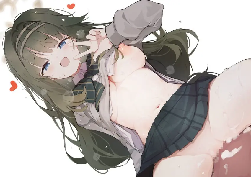 Image bow,breasts,female,highres,large_breasts,looking_at_viewer,nipples,simple_background,smile,white_background,1boy,absurdres,blue_eyes,male,navel,pussy,sweat,blue_archive,sex,cowgirl_position,hairband,halo,vaginal_penetration,happy_sex,censored,brown_hair,mosaic_censoring,trembling,skirt,straddling,pleated_skirt,commentary_request,stomach,brown_hairband,puffy_nipples,one_breast_out,bowtie,^^^,black_bow,black_skirt,cardigan,black_bowtie,striped_clothes,w,tsumugi_(blue_archive),grey_cardigan,brown_halo,teranekosu,diagonal-striped_bow,diagonal-striped_bowtie,diagonal-striped_clothes