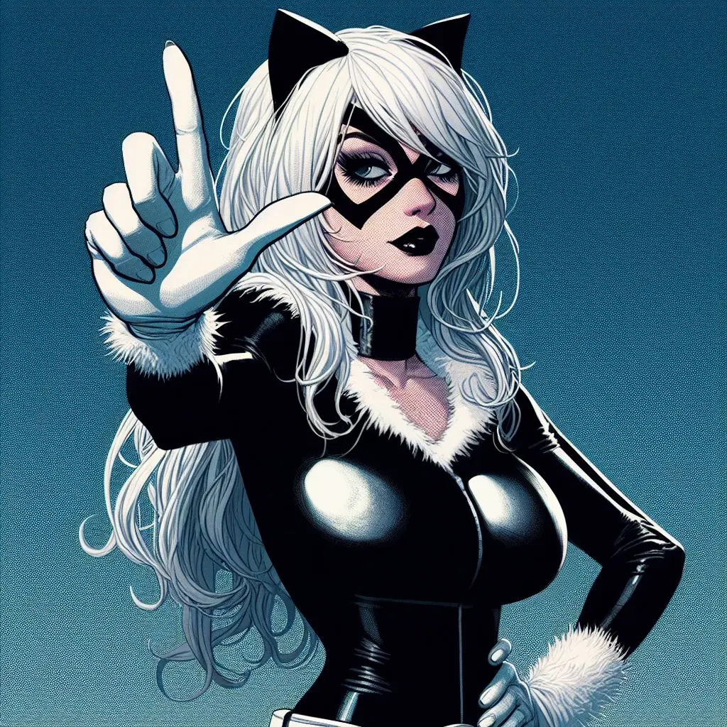 Image 1girls,big_breasts,breasts,female,female_only,large_breasts,light_skin,solo,white_hair,ai_generated,solo_female,marvel,marvel_comics,light_skinned_female,black_cat_(marvel),felicia_hardy