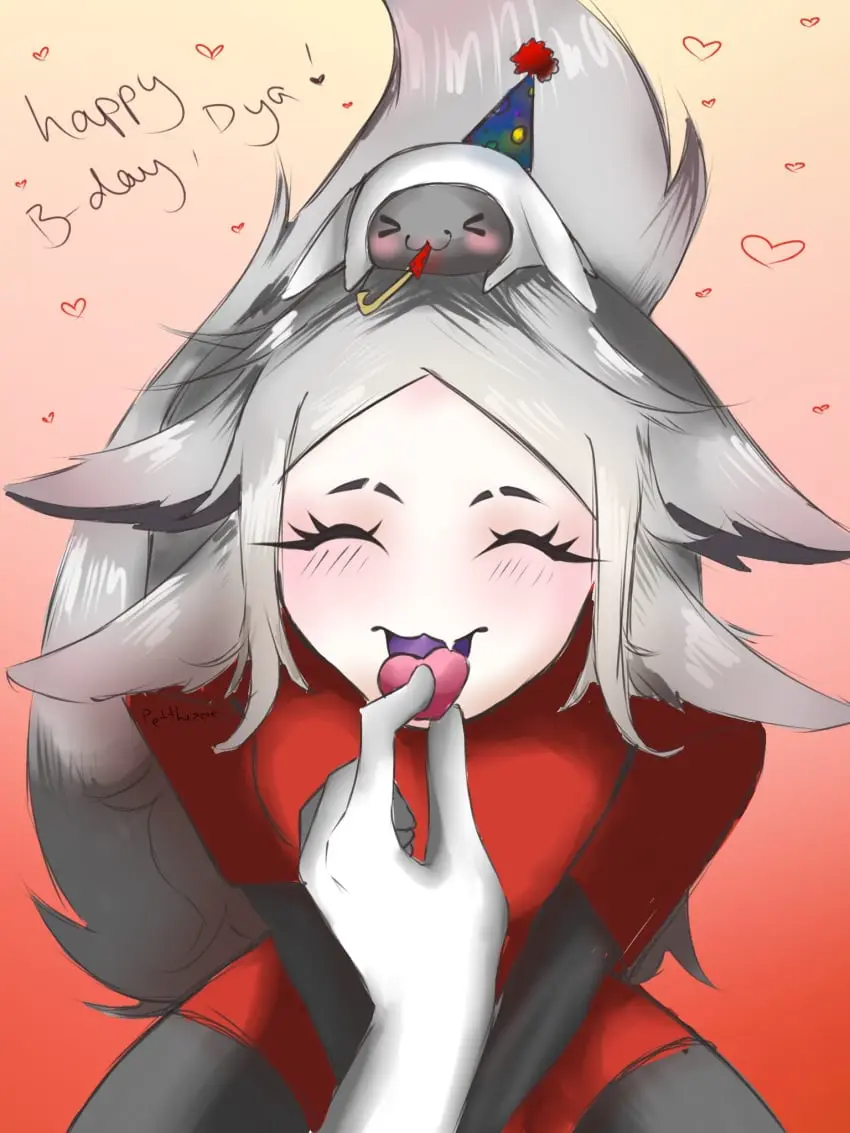 Image female,red_eyes,white_hair,virtual_youtuber,fox_ears,vyugen,skin_tight,face_markings,dya_rikku_(vtuber)