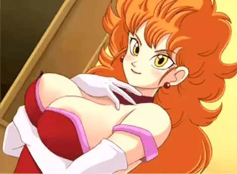 Image 1girls,big_breasts,breasts,female,large_breasts,long_hair,looking_at_viewer,gloves,seductive,seductive_look,milf,orange_hair,dragon_ball,dragon_ball_z,animated,red_dress,white_gloves,bouncing_breasts,nipple_slip,red_clothing,miss_piiza,trinitron_cg